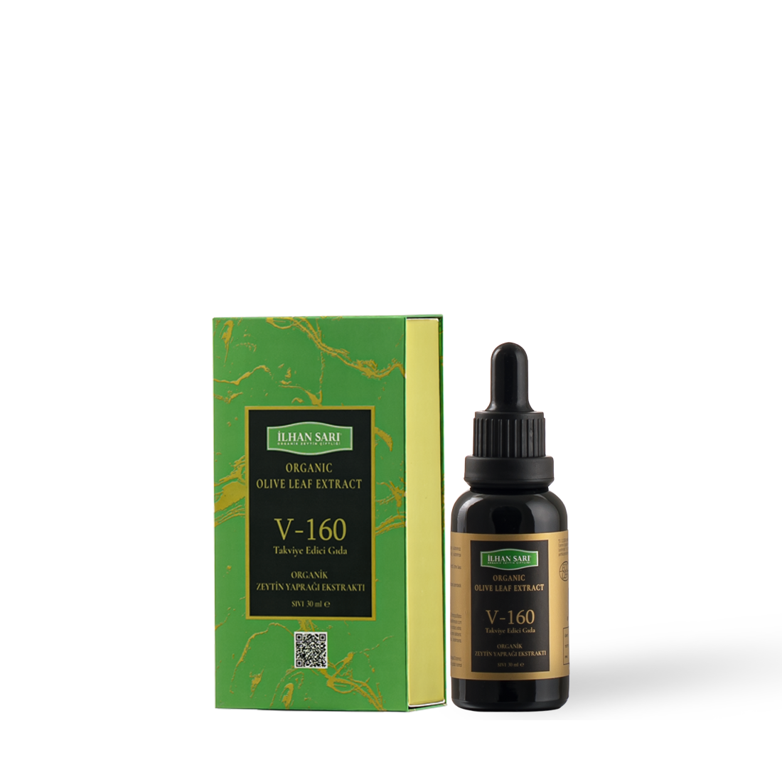 V-160 Organik Zeytin Yaprağı Ekstraktı