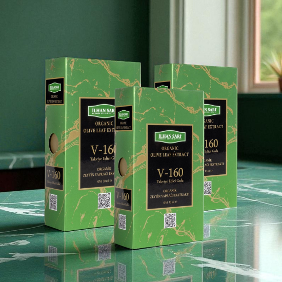 V-160 Organik Zeytin Yaprağı Ekstraktı